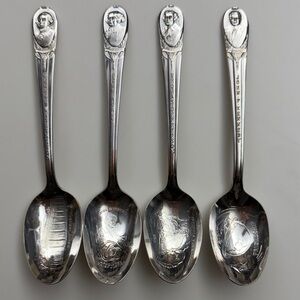 Presidential Vintage Silver Decorative  Spoon Set